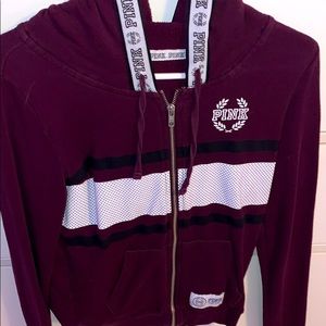 Pink hoodie